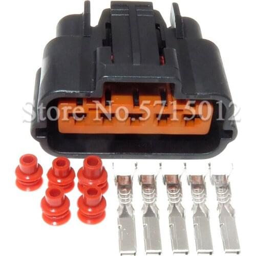 5 Hole Waterproof Automotive Connector Sealed Cable Socket For Auto Cars