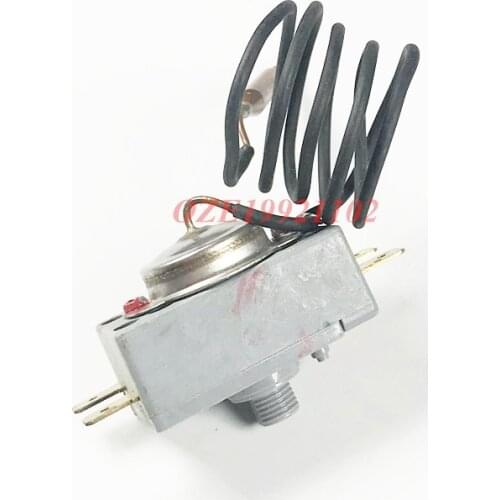 1PC 250VAC 20A 4 Pin Terminals Thermostat for Electric Water Heater Kettle 3.5mm Capillary Dia. 48 x 28 x 19mm Body Size(Approx)