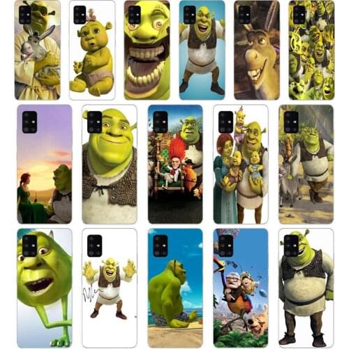 359FG Cartoon Moive Shrek CoonSoft Silicone Tpu Cover Case for Samsung Galaxy A20 A20E A20S A40 A31 A41 A51 A71 case