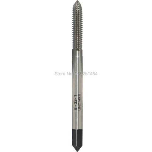 #8-32 UNC Tap High Speed Steel,1pcs,Right Hand Thread