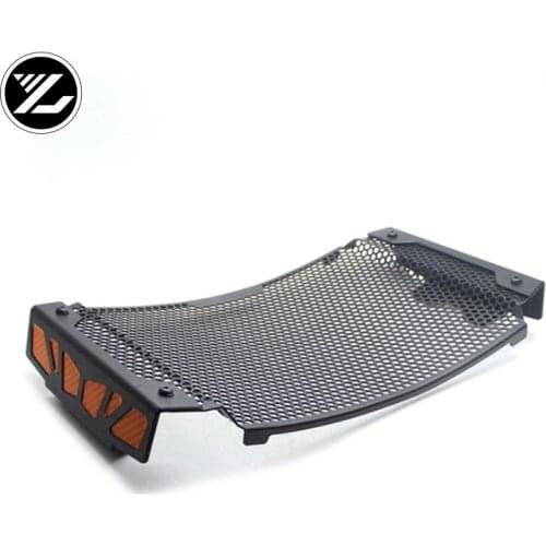 For KTM DUKE790 DUKE 790 2018 Motorcycle Accessories Radiator Grille Cover Guard Stainless Steel Protection Black orange