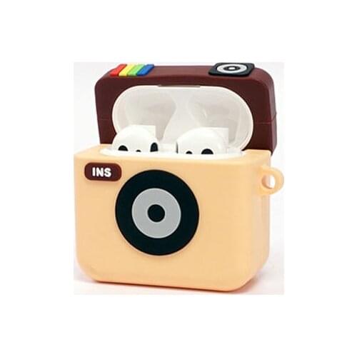 Earphone Cases For Xiaomi Air 2/2S Cover Protective Box Wireless Earphone Creative Accessories Fashion Cute Camera Skin Soft Bag