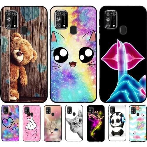 For Samsung Galaxy M11 Case M115 Silicone Soft TPU Protective Shell Cover Phone Case for Samsung M31 M 31 M315 Case Bumper Coque