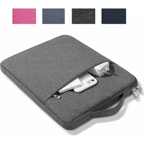 Tablet Sleeve Bag for Lenovo Tab M10 FHD Plus TB-X606F TB-X606X 10.3" inch Water Repellent Polyester Protective Case with Pocket