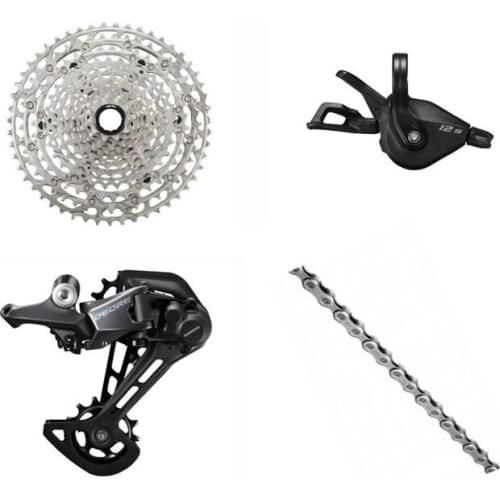 DEORE M6100 trigger shifter + rear derailleur + cassette + chain 12s MTB bike