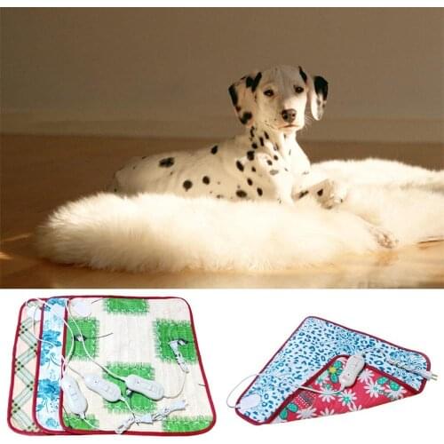Pet Electric Heating Pads Heated Blanket Winter Dog Cats Warmer Mat Sleeping Bed Pet Supplies Anti-scratch blankets Mats