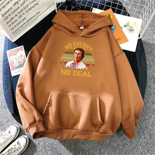 Hot Sale Thick Comfortable Clothes Alexei Stranger Things No Cherry Print Men Hoodies Warm Fashion Male Hoody Plus Size Hooded