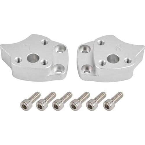 25mm Motorcycle Handlebar Risers Height Up Adapters Clamp for Yamaha FJR1300 FJR 1300 2001-2005