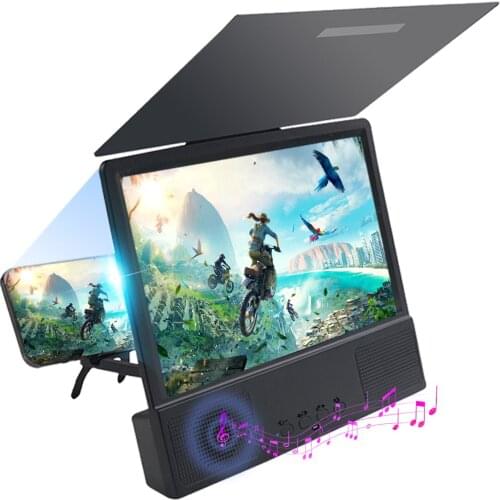L12 Mobile Phone Screen Amplifier With Stand 12 Inch Blue Light Curved Large Screen Mobile Phone Amplifier 20