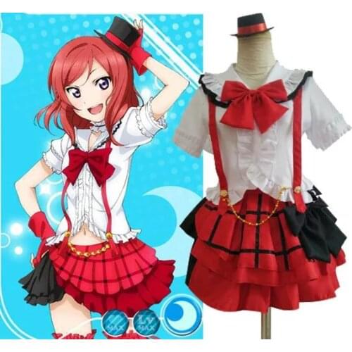 Love Live! School Idol Project Maki Nishikino Cosplay Costume