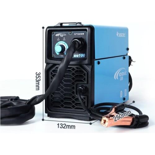 MIG100 gas carbon dioxide gas shielded welding machine / household 220V integrated mini small gas shielded welding machine