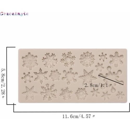 Mix Snowflake mold resin DIY Resin Crystal Epoxy Mold Christmas Snowflake Pendant Keychain Listing Jewelry Silicone Mold Sets