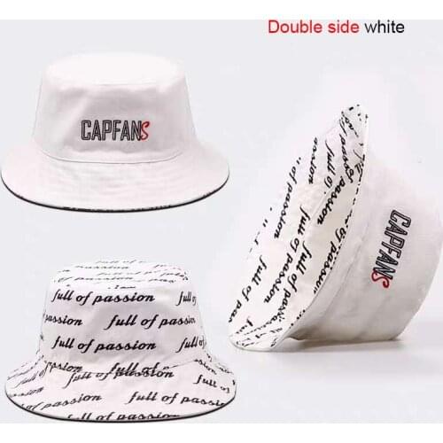 Plus Size Sun Hats Mens Summer Double Side Bucket Hat Men Cotton Panama Fedoras Outdoor Fisherman Hat Visor Street Basin Cap