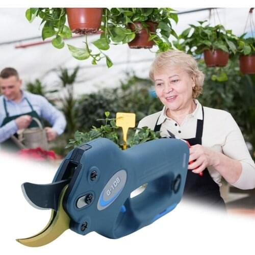 Cordless Electric Pruning Scissors 0-25mm Pruning Shears 7.2V 300W Lithium Battery Garden Pruner Trimmer
