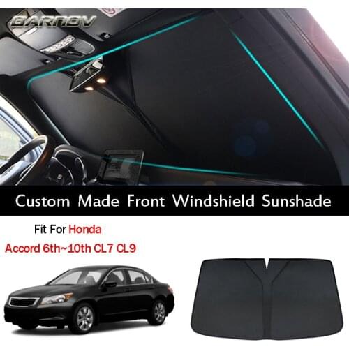 Car Special Front Windshield Sunshade Double Insulation Custom Made Fit For Honda Accord 6th 7th 8th 9th 10th CL7 CL9