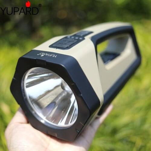 XHP50.2 +COB LED glare flashlight Rechargeable multi-function portable searchlight Outdoor waterproof hunting lamp miners lamp