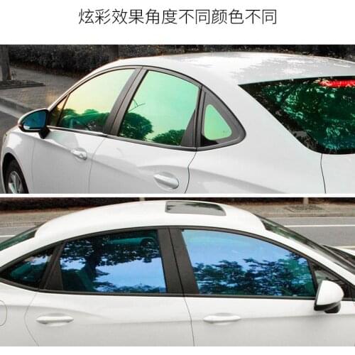 HOHOFILM Window Tint Car Sun Shade Solar Tint Film VLT55% Car Window Sticker Automobile Windshield 50cmx100cm