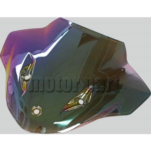 Clear Iridium Windshield For 2014-2015 BMW S1000R S 1000R 14 15 Motorcycle WindScreen Free Shipping