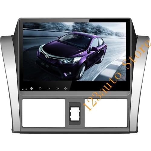 10.1 inch Android 8.0 7.1 eight Octa core Car CD DVD GPS Player NAVIGATION AUTO for Toyota Vios / Yaris Sedan 2013~2015
