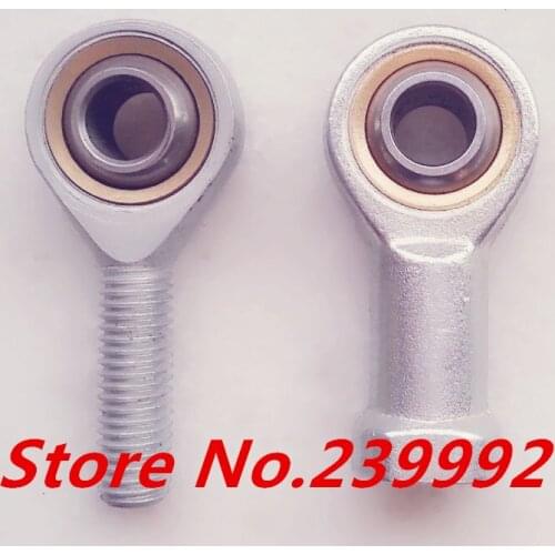 10 pcs rod end bearing 8mm SA8T/K POSA8 right hand thread male joint bearing