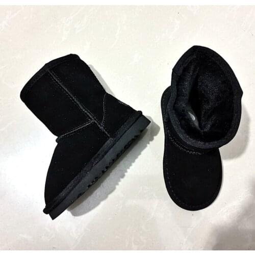 2021 Children Winter snow Boots Australia Fur Warm Kids Winter Boot Waterproof Boys Girls Snow Boots Baby Shoes Size21-35