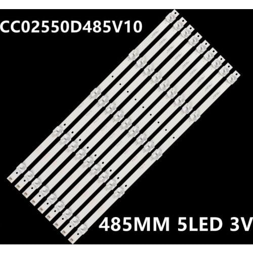 5set=45pcs LED backlight strip for BAIRD T550HVN05.1 QT55I90IDLEDNC TI5511DLEDDS CC02550D485V10 55E20 5X9 5S1P