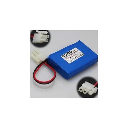 Free ship 1200mAh 523450 -2S 7.4v Lithium ion batteries Rechargeable batteries Microphone recorder battery