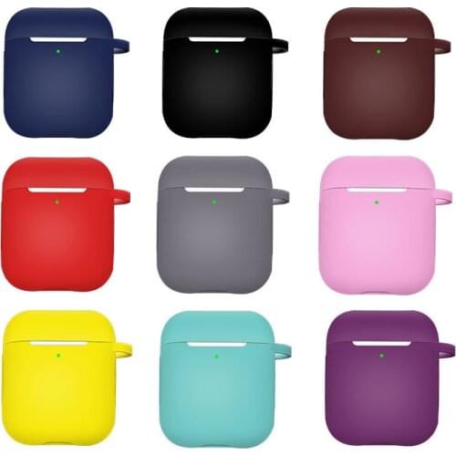 Wireless Bluetooth headset silicone sleeve For airpods 2 1 case general purpose anti-fall storage shell