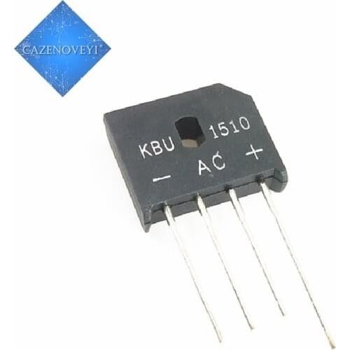 5pcs/lot KBU1510 KBU-1510 15A 1000V diode bridge rectifier neue und original IC In Stock