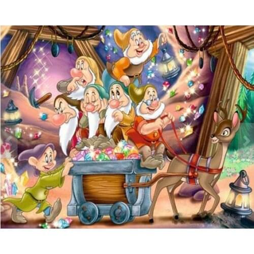 Anime diamond painting cartoon mosaic embroidery cross stitch rhinestone picture puzzle toys drawing wall decor craft kids gifts