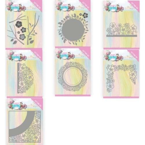 Flower Metal Cutting Dies for Scrapbooking Handmade Tools Mold Cut Stencil New 2021 DIY Card Make Mould Model Craft Decoration