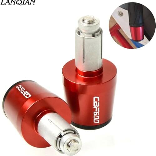 Motorcycle Hand Handle Bar End Grips Handlebar Cap Cover Balanced Plug Slider For Honda CBF600 CBF 600 SA CBF600SA 2006 2007