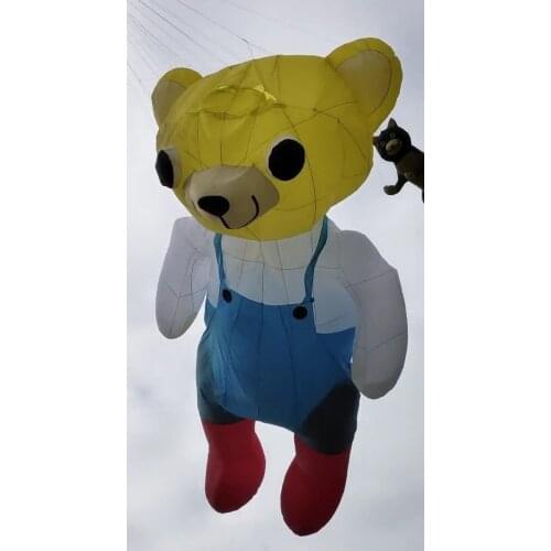 New bear 3d ripstop soft kite koinobori kite flying latawiec kites for adults cometas para adultos cometas infantiles windsock