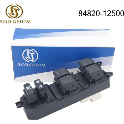 Front Right 84820-12500 Electric Power Window Regulator Master Switch For Toyota Corolla For Auris For Yaris 8482012500