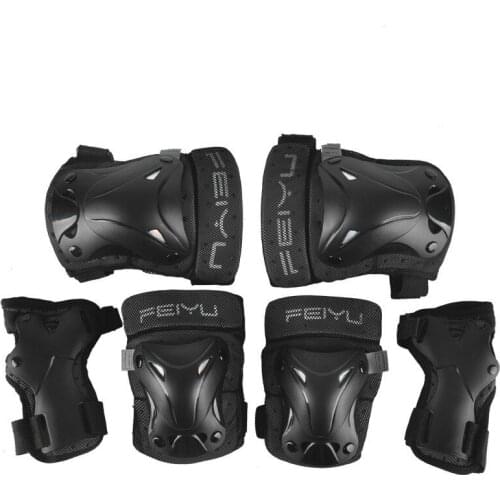 Professional 6 Pieces/Set Adult Children Elbow Knee Pads Wrist Guard Hand Pads Sport Safety for Skateboard Skating Skiing Roller