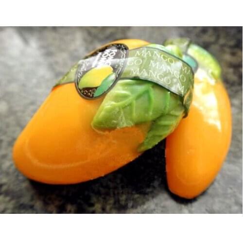 Fruit mango leaves Silicone molds mango soap mold leaf silicone soap molds silica gel die leaves Aroma stone moulds candle mould