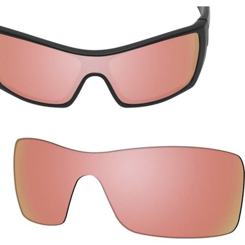 SmartVLT Replacement Lenses Polarized for Oakley Batwolf Sunglasses - Peach Gold
