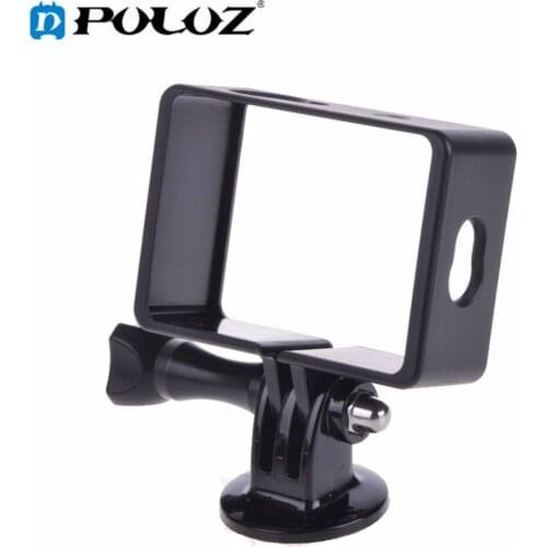 PULUZ Standard Protective Plastic Frame Mount Housing with Assorted Mounting Hardware for Xiaomi Yi Sport Camera Accessories