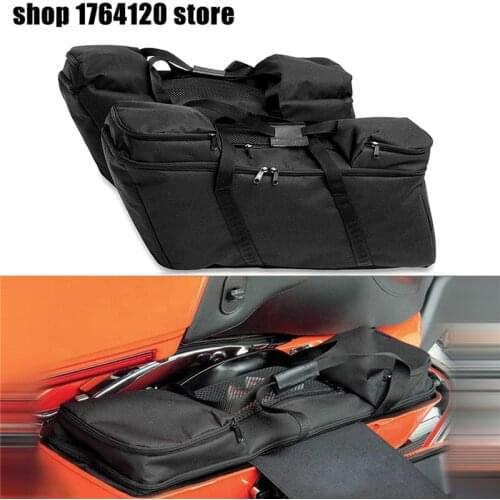 Hard Saddlebag Luggage Liners Tour Pack Soft Liner Bags For Harley Touring Electra Street Glide Road King 1993-2018