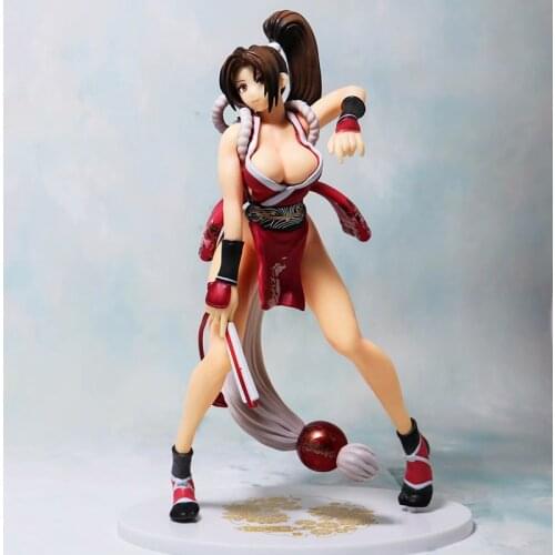 24cm KOF The King Of Fighters Mai Shiranui Sexy PVC Figure Collectible Model Toy T30