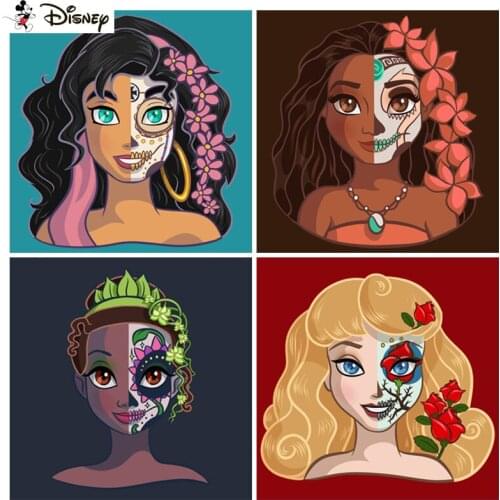 Disney Diamond Embroidery "Cartoon princess" Pattern DIY 5D Diamond Painting Needlework Cross Stitch Full Drill Painting