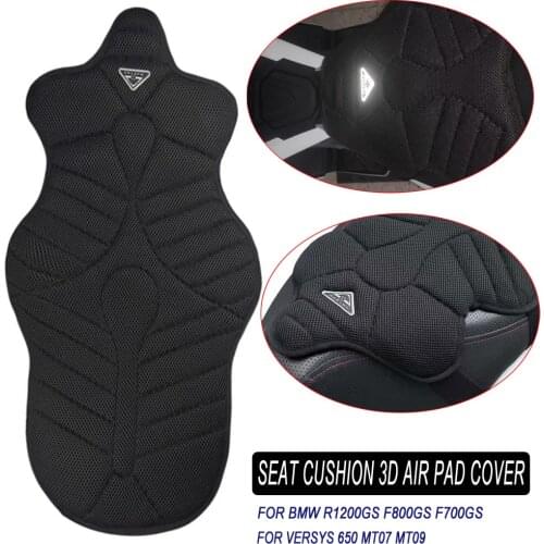 Motorcycle Seat Cover Air Pad Motorcycle Air Seat Cushion Cover Pressure Relief Protector For Colove KY400X KY500X KY500F