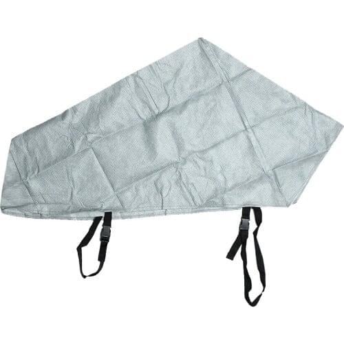 Hitch Cover Universal Caravan Trailer Towing Hitch Cover Waterproof and Breathable Trailers Cover with Straps