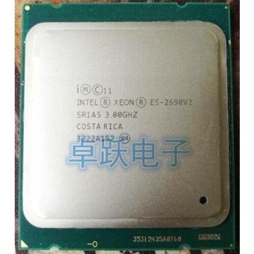 Intel E5-2690 v2 Processor SR1A5 3.0Ghz 10 Core 25MB Socket LGA 2011 Xeon CPU E5-2690V2