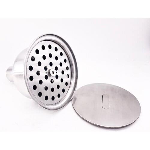 Sanitary stainless steel 304 O.D 219 mm Floor drain Clean floor drain Deodorant and spill-proof industrial floor drain