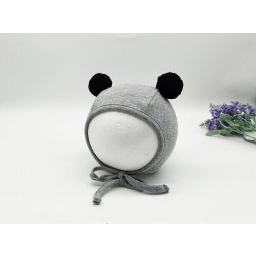 New 3-8 Month Baby Cute Bear Beanies Hat Winter Children Hat Cotton Cute Cap for Girls Boys Casual Solid Girls Hat Baby Beanies