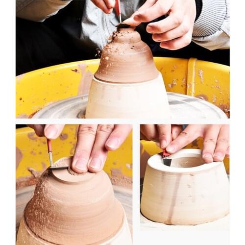 Tungsten Steel Knife Pottery Tools SCULPTURE SCULPTING Crafts Ceramic Clay Polymer Scraping Modelling Tool