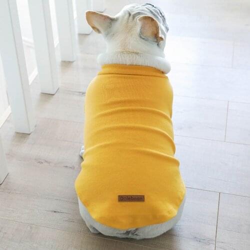 Dog Winter Clothes Soft Cotton Pets Dogs Clothing Fat Dog Costume French Bulldog Pet Clothes For Medium Large Dog Ropa Perro Pug
