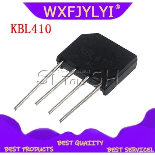 5PCS KBL410 KBL-410 4A 1000V Einzelnen Phasen Diode bridge rectifier neue und original IC