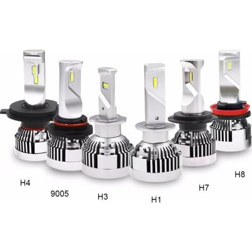 55W H7 Canbus led Free Error H4 Hi/L LED Car Headlight Bulb Kits 9012 canbus 9006 for Car Lamps H8 H11 Error Warning Canceller
